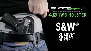 Best IWB Holster for the S&W SD 9/40 VE - Alien Gear Holsters