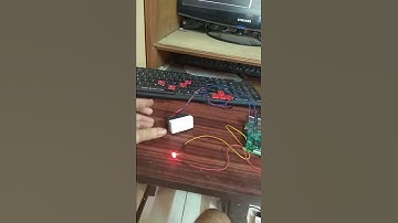 Rasberry PI - Python program to control blinking of LED using push button