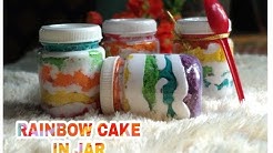 Resep Rainbow Cake In Jar anti gagal | bisa Untuk jualan - Durasi: 13.12. 