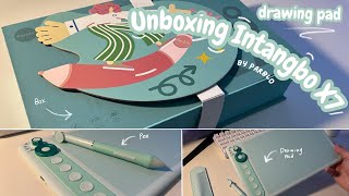 Unboxing Parblo Intangbo X7 Digital Drawing Pad