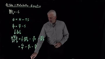 Gibbs-Helmholtz Equation