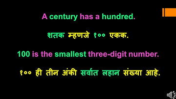 Three   digit numbers Introduction 2  std 3 Maharashtra bord English Page 9 video  New