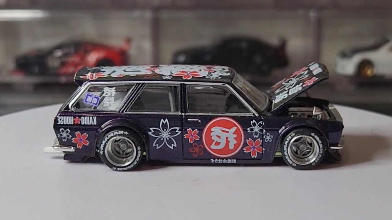 Kaido House 114 Datsun Kaido 510 Wagon Hanami V3 #unboxing