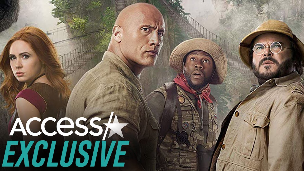 The Rock, Kevin Hart And More 'Jumanji' Stars Break Character In Silly Bloopers Reel