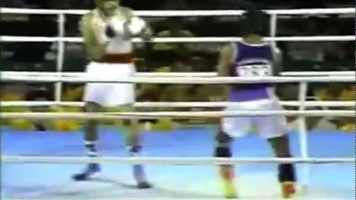 Jerry Page vs. Dhawee Umponmaha 1984 Olympic Final...