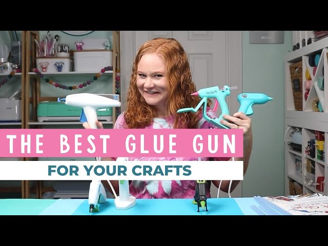 The Best Glue Gun for Crafts (Is it the Cricut glue gun?) 