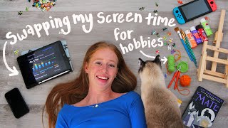 No Phone For 5 Days... Only Cozy Hobbies