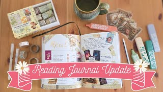 READING JOURNAL CATCH UP ✨️ 3 months of updates, spreads & flip through 📚