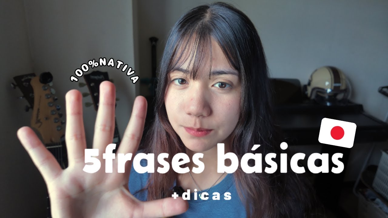 Aprenda japonês comigo! - 5 Frases Japonês + Dicas para falar como um Nativo