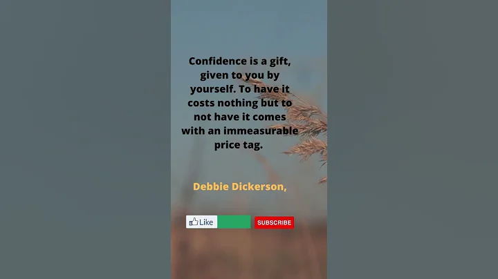 Debbie Dickerson Confidence Quotes
