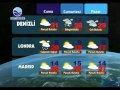 ÜLKELER HAVA DURUMU CUMA - CUMARTESİ - PAZAR...