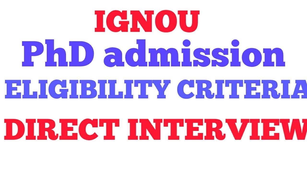 phd admission criteria ugc