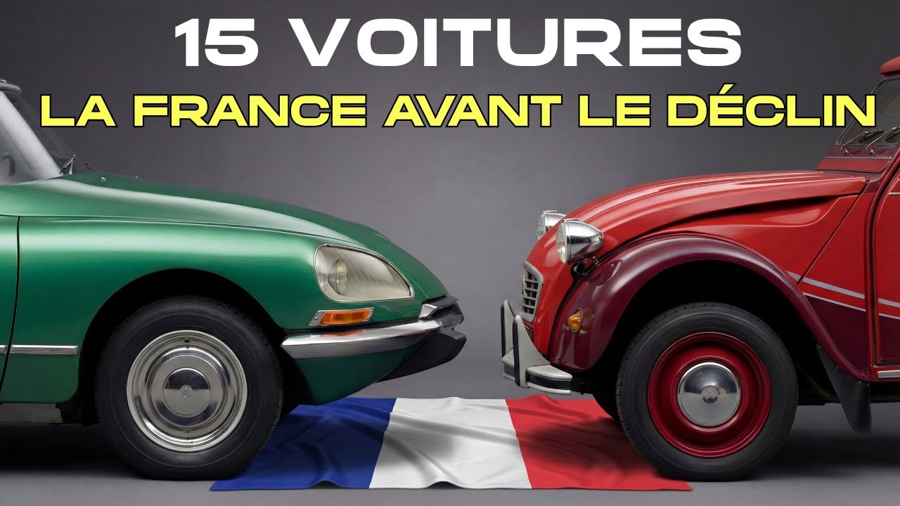 Les 15 voitures les plus marquantes de l'histoire de l'industrie automobile française