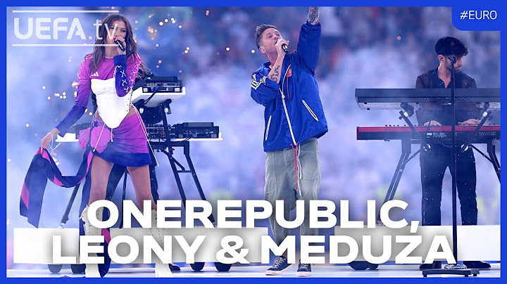 EURO 2024 Closing Ceremony | OneRepublic, Leony & Meduza