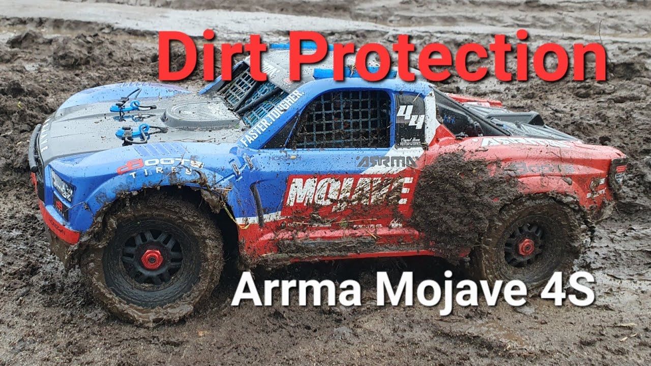 Arrma Mojave 4S Dirt Protection Extreme Test on Meadow, Field, Mud