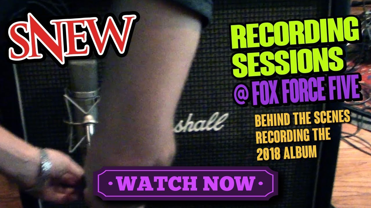 SNEW Recording the 4th album - recording sessions