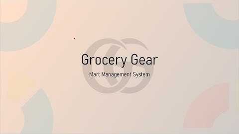 Supermarket Management System | by using java swing