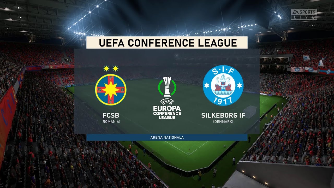 FCSB vs Silkeborg 2022-23 UEFA Europa Conference League FIFA 23