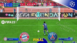 FIFA 23 Bayern Munich vs PSG - Penalty Shootout | UEFA Champions League Final 4K