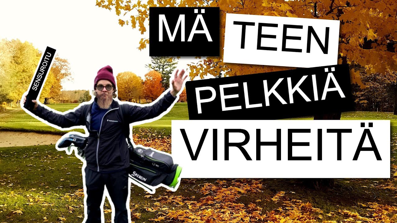 PALJON HYVÄÄ- MUN TAPA PELATA- VETSKARI AUKI?- KURK GOLF LAKE
