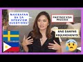 SAMBO VISA PROCESS: WHAT TO EXPECT AT THE INTERVIEW / OUR STORY / FILIPINA LIVING IN SWEDEN
