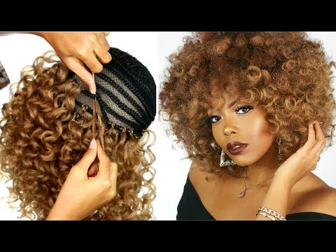 OMG CROCHET BRAID WIG TRANSFORMATION |HOW TO MAKE A WIG  display picture 2