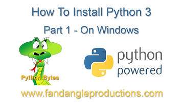 Python 3 Install On Windows