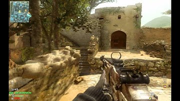 Moab #2: 2 vs 2 with the MK14 on Erosion(CoD MW3 Gameplay)