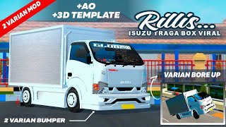 RILLIS MOD PICK UP ISUZU TRAGA BOX || MOD BUSSID TERBARU