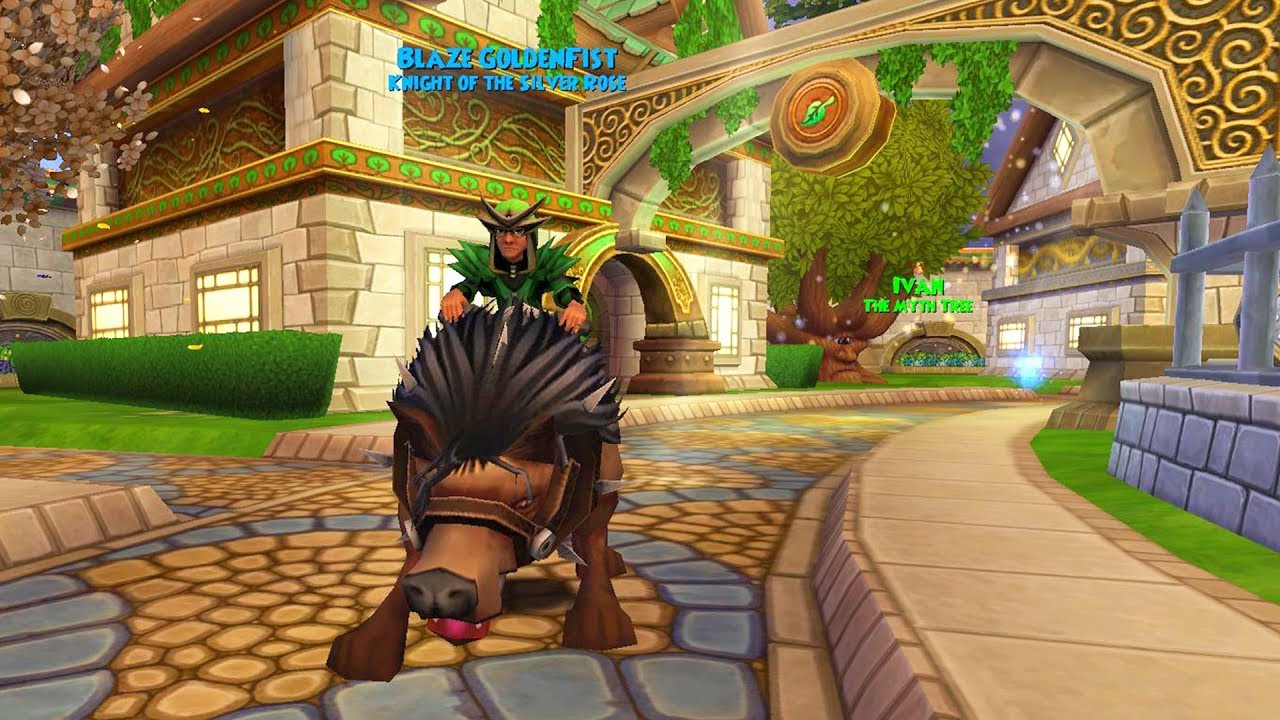 Logging on my Brother's Old Wizard101 Account...
