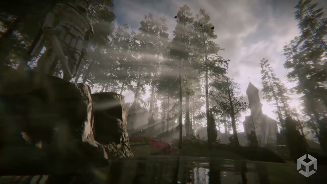 What my very first Game Environment Design in Unity looks like.