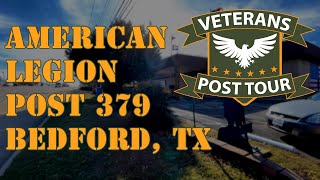 Veterans Post Tour Bedford Texas American Legion Post 379
