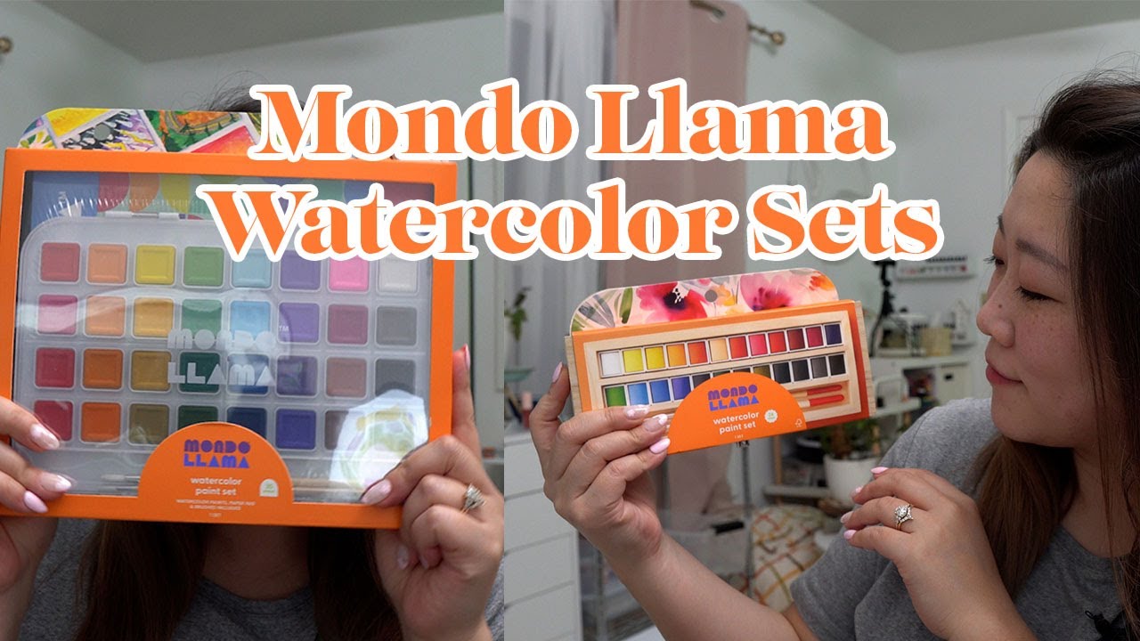 Watercolor for Kids? Mondo Llama Watercolor Sets Honest Product