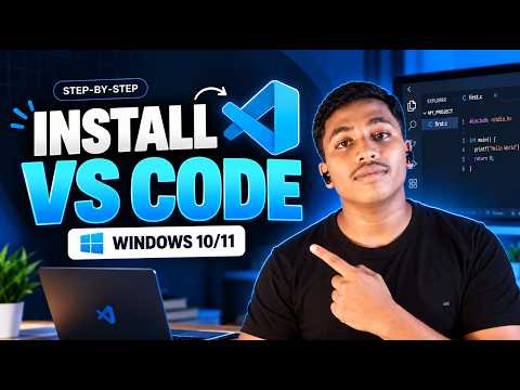 How to Download and Install VS Code on Windows 10/11 | Step-by-Step Tutorial in Hindi