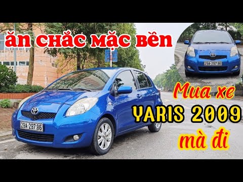 mua xe này đi 20 năm nữa không hỏng🎉 Toyota yaris 2009 1.3 AT nhập NHẬT, bền lắm đi phá không hỏng