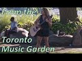 Queens Quay Music Garden Performer.