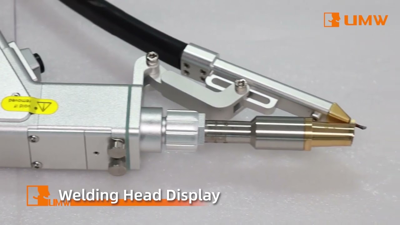 UMW: Raytools Double Wire Feeding Machine Component Detail Display, Wire In and Wire Out Display