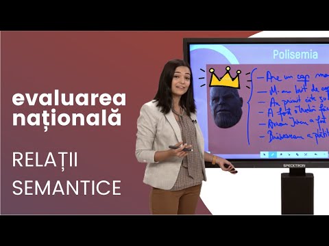 Relații semantice - sinonime, antonime, paronime, omonime, polisemantism   |   Școala Altfel