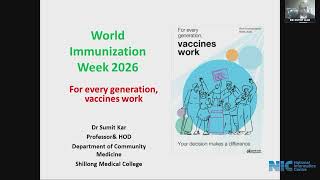 World Immunization Week webinar