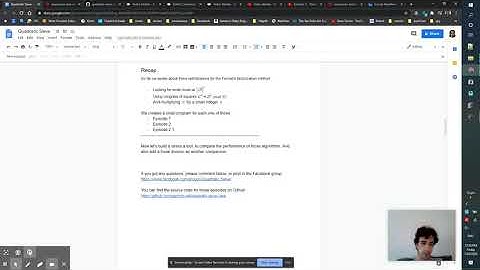 E03 Quadratic Sieve running on Java -  Stress tool