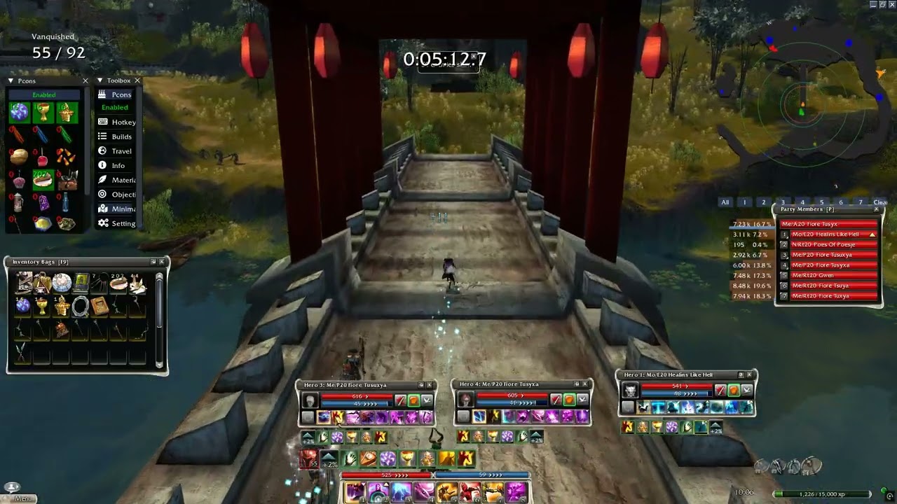 Guild Wars MQSC WoC Heroway 8min HM
