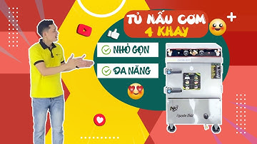 Tủ Cơm Công Nghiệp 4 Khay | Ưu Đãi Giảm Giá Tại Nguyên Khôi