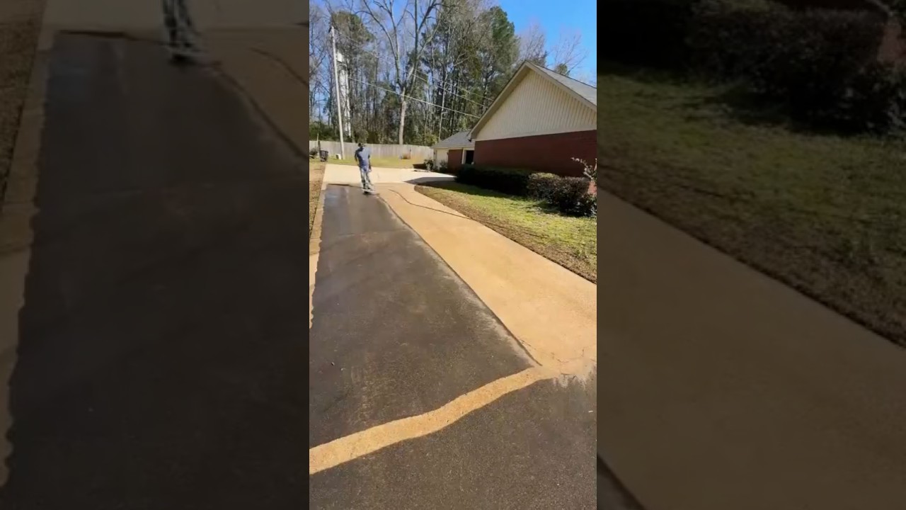 Yard Cleaning | Raking Leaves | Pressure Washing 🌱✨ All in One 