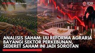 ANALISIS SAHAM: UU Reforma Agraria Bayangi Sektor Perkebunan, Sederet Saham Ini Jadi Sorotan