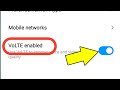 Vivo Volte Setting | How To On Volte In Vivo Mobile | Vivo Mobile Volte Setting