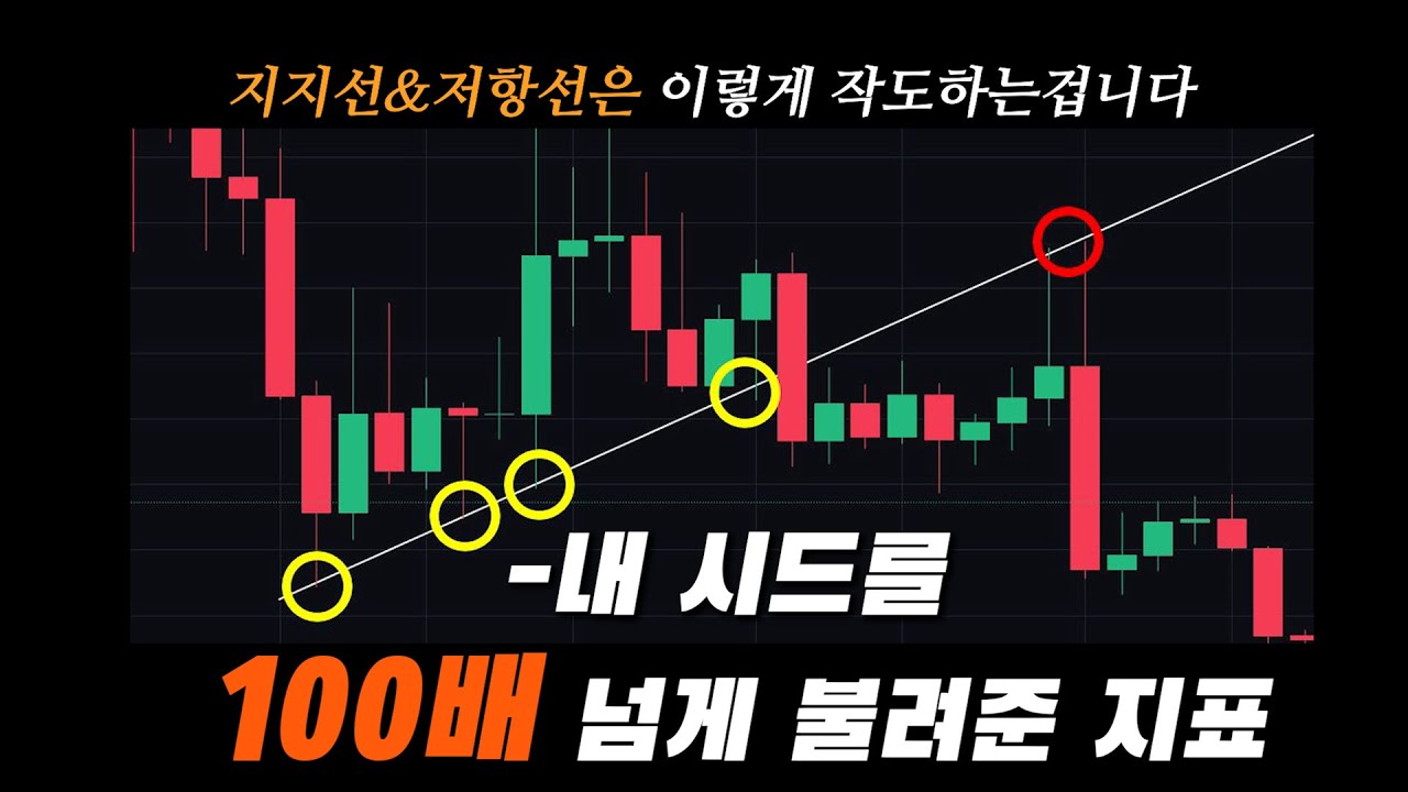 100만원을 1억으로 만들어준 매매기법 17장-지지선 저항선 작도 요령