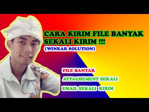 Video: Cara Mengirim Informasi Dalam Jumlah Besar