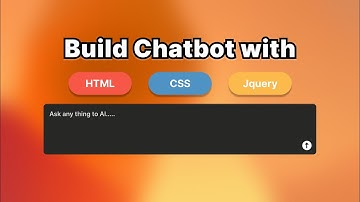 ChatGPT Clone with HTML, CSS, jQuery & Cursor AI | Step-by-Step Tutorial for Beginner