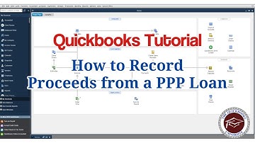 Quickbooks Tutorial - How to Record Proceeds from a PPP Loan