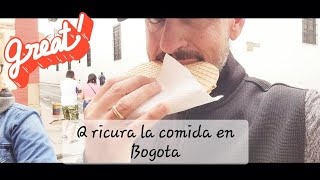 En Las Calles d Bogota,Candelaria,Su gentes, Comidas y Tradiciones